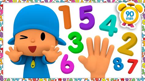 POCOYO In ENGLISH Count And Sing The Numbers 91 Min Episodes