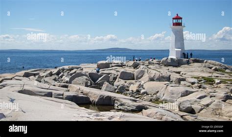 Peggy's Cove Lighthouse Stock Photo - Alamy