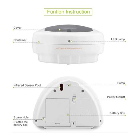 Дозатор жидкого мыла BXG-ASD-500 — купить в по цене в интернет-магазине