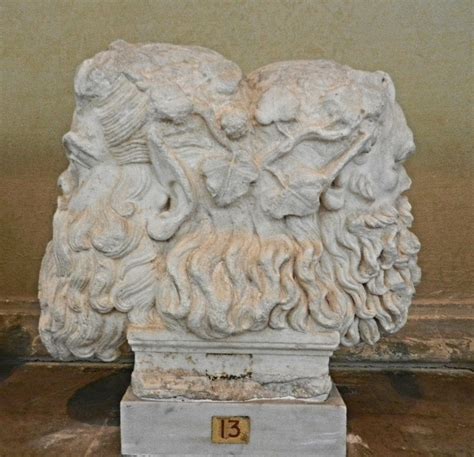 Janus Sculpture Chiaramonti Museum Vatican Italy The Incredibly