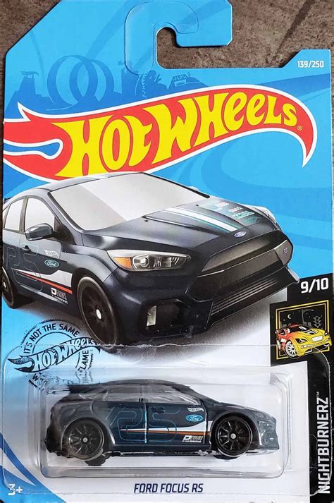Hot Wheels Nightburnerz Ford Focus RS Universo Hot Wheels