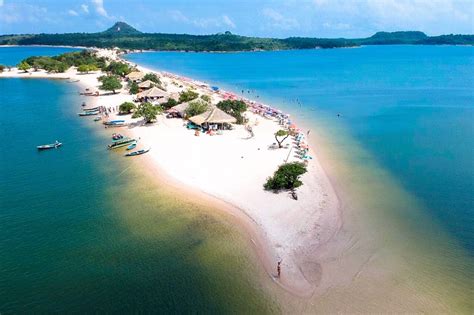 Praias Para Banho E P R Do Sol No Rio Tapaj S Em Alter Do Ch O Par