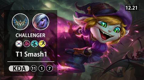 T Smash Lol Adc Tristana Kr Challenger Patch