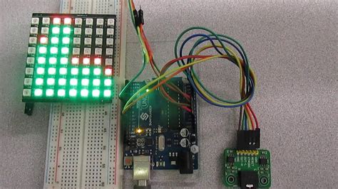 8x8 Addressable LED With Arduino And MSGEQ7 YouTube