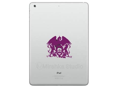 Queen Band Logo Sticker - Rock Band Vinyl Decal - Mirshka Studio