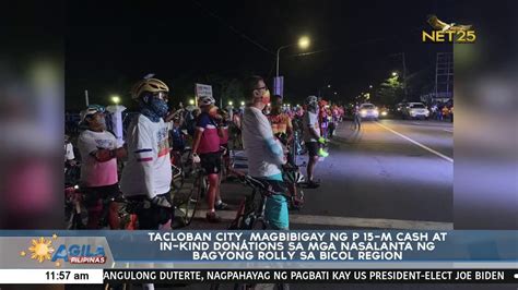 Tacloban City Magbibigay Ng P 15 M Cash At In Kind Donations Sa Mga Nasalanta Ng Bagyong Rolly