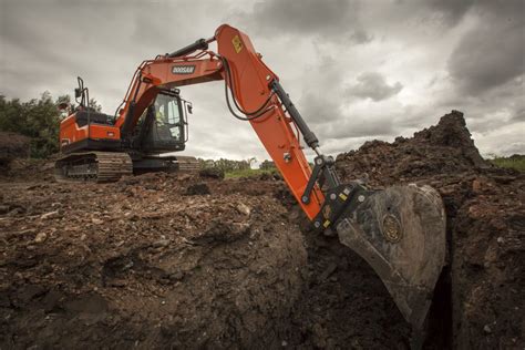 Doosan Dx Lc Medium Crawler Excavator Gordons Construction