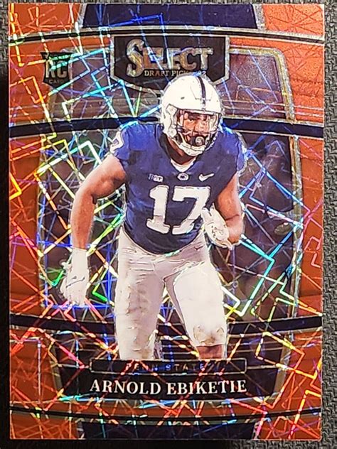 Panini Select Arnold Ebiketie Draft Picks Red Lazer Prizm Rc