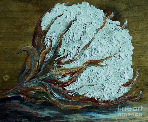 Cotton Boll Painting at PaintingValley.com | Explore collection of ...