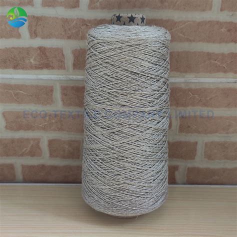 Interior Upholstery Carpet Natural Linen Fiber Ring Spun Bulk Yarn