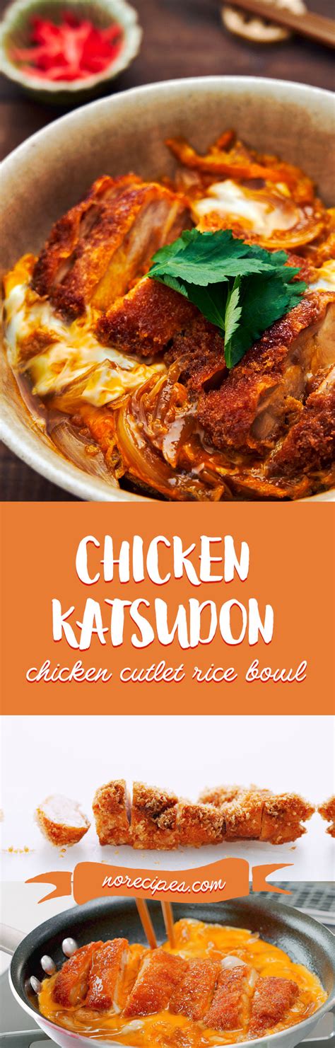 Chicken Katsudon Recipe (チキンカツ丼 - Chicken Cutlet Rice Bowl)