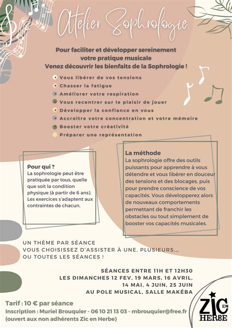 Atelier Sophrologie Booster Sa Concentration Et Sa M Moire Magny