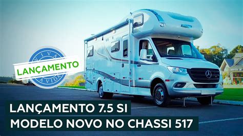 LANÇAMENTO 2023 MOTORHOME SANTO INÁCIO 7 5 SI MERCEDES SPRINTER 517