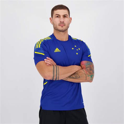 Adidas Cruzeiro 2021 Blue Training Jersey FutFanatics