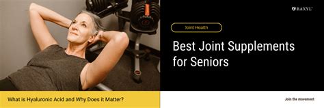 How to Keep Feeling Young with the Best Joint Supplements for Seniors – BAXYL® Supplements