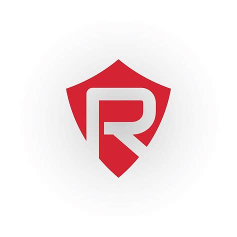 Diseño abstracto del logotipo de la letra inicial r o rr en el fondo de