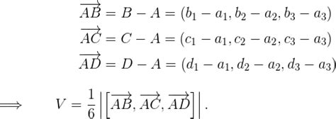 Definicion Y Ejemplos Del Producto Mixto De Tres Vectores