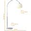 Pied De Lampadaire Cclife Lampe Lampadaire Arc Salon Courb E Lampe