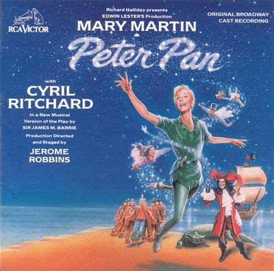 Peter Pan Original 1954 Broadway Cast Mary Martin Songs Reviews