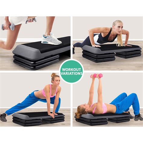 Everfit 3 Block Level Aerobic Step Bench MANBASE