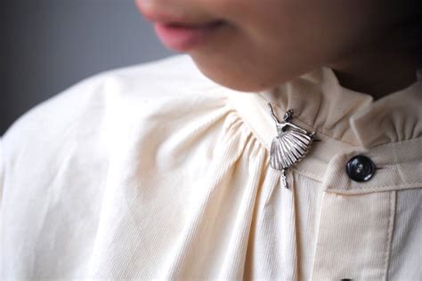 アンティークジュエリー：Ballerina Brooch バレリーナブローチ - berkarte [ベルカルテ] オンラインストア