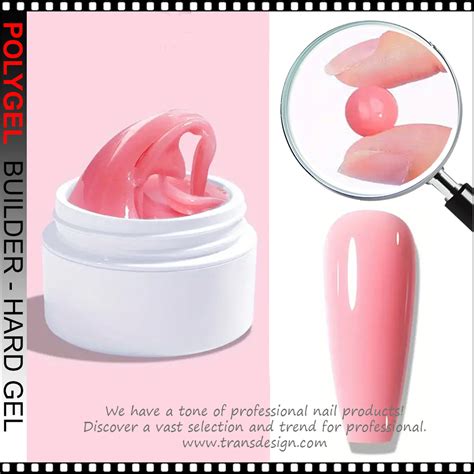 3d Polygel Extension Hard Gel Cover Pink 15ml 05oz Tdi Inc