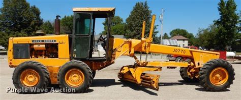 John Deere 770 Motor Grader In Allison Ia Item Dk2023 Sold Purple Wave