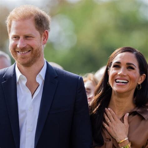 El Pr Ncipe Harry Y Meghan Markle C Mplices Y Sonrientes En Los Juegos