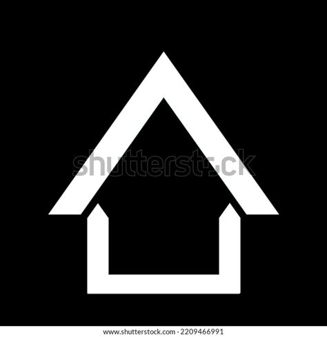 Home Button Logo Simple Design Toolbar Stock Illustration 2209466991 | Shutterstock