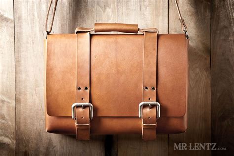 Mens Leather Briefcase - Leather Briefcase | Mr. Lentz Shop