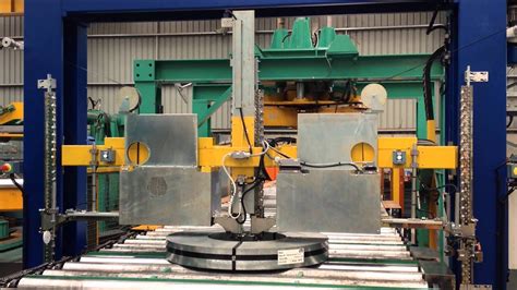 Automatic Strapping Machine Steel Coil Youtube