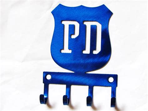 Police Department Badge Wall Hooks Designs By Kennedy