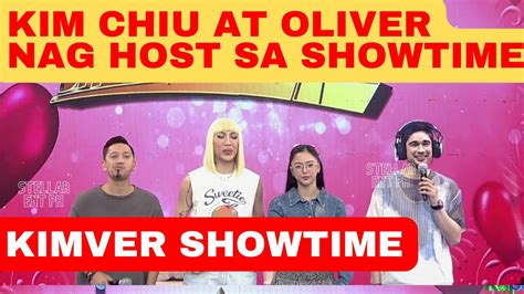 Kim Chiu At Oliver Moeller Present Sa Showtime Vice Ganda Boto Sa