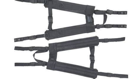 Blackhawk Load Bearing Suspenders Wdrag Handles Black 2010s Gear