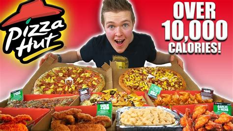 The Ultimate Pizza Hut Menu Challenge Calories Epic Cheat