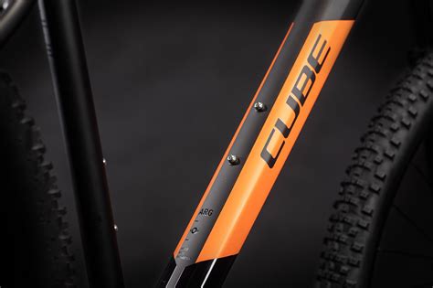 Cube Aim Sl Hardtail Mtb Shimano Alivio Acera S Black Orange