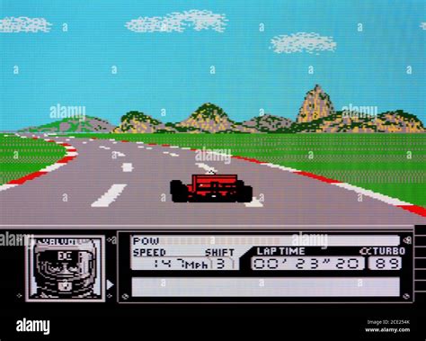 Al Unser Jr Turbo Racing Nintendo Entertainment System Nes