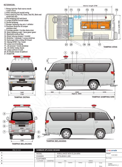 2 Tipe Mobil Ambulance L300 Spesifikasi Dan Harganya