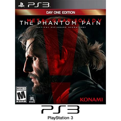 Jual Game PS3 PKG CFW OFW HEN Metal Gear Solid 5 The Phantom Pain