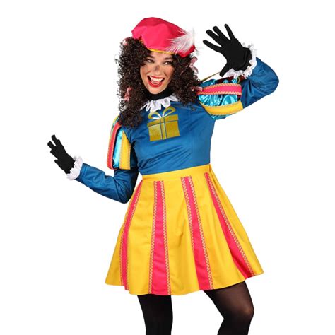 Pietenpak Dames Jurkje Alicante Jokershop Be Sinterklaas Kleding