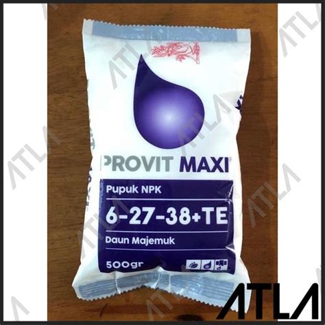 Jual Pupuk Provit Maxi Gram Npk Buah Bunga Daun Tanaman Nutrisi