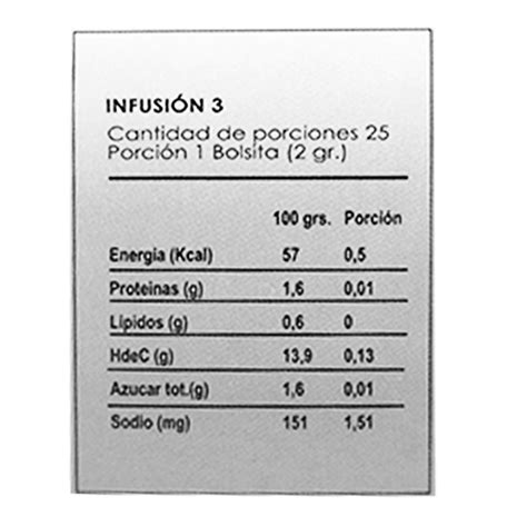 Infusión 3 Infecciones Respiratorias 25 bolsitas marca Natural Herbal