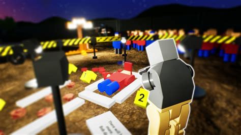 LEGO CRIME SCENE INVESTIGATION Brick Rigs Gameplay Roleplay Lego