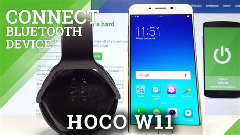 How To Connect Hoco W To Phone Set Up Bluetooth Headphones