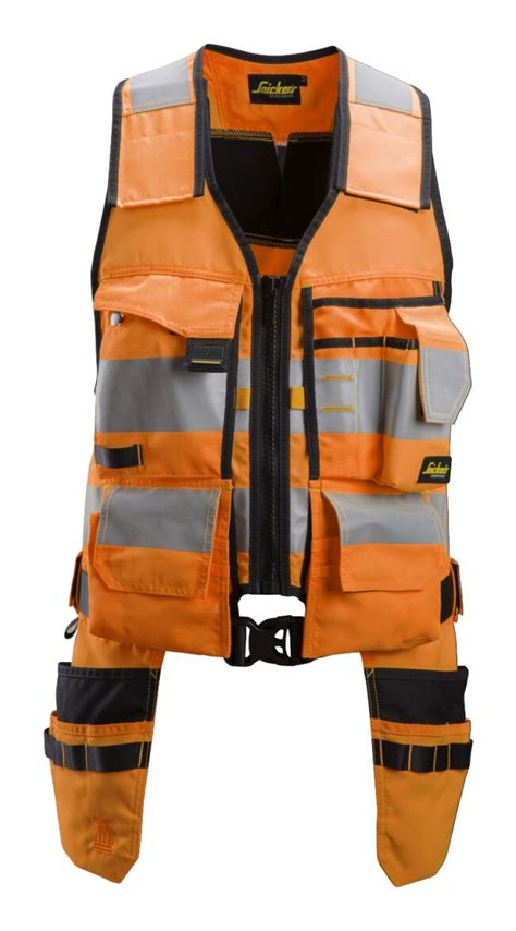 Snickers Allroundwork Hi Vis Tool Vest Class 1 Myworkgear