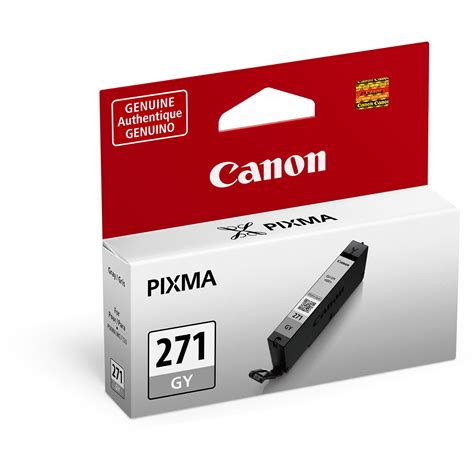 Canon CLI 271 Gray Ink Tank 0394C001AA B H Photo Video