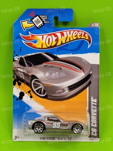 Hot Wheels HW CODE CARS C CORVETTE Silver V New EBay