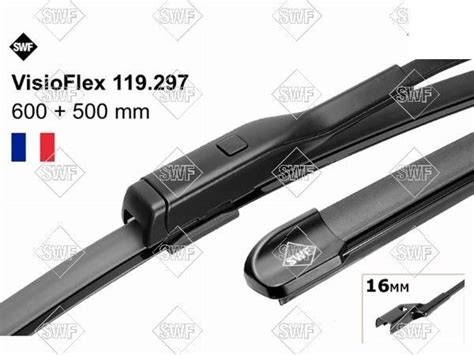 Комплект бескаркасных щеток стеклоочистителя SWF SWF119297 - купить по ...