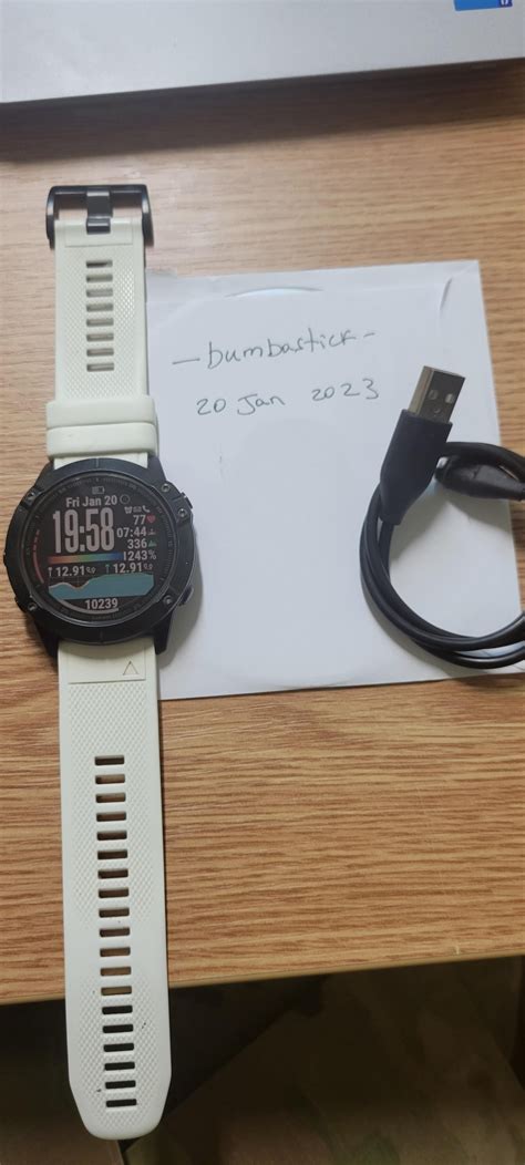 [WTS] Garmin Fenix 6X Sapphire : r/Watchexchange