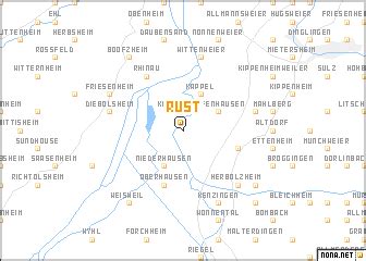 Rust (Germany) map - nona.net